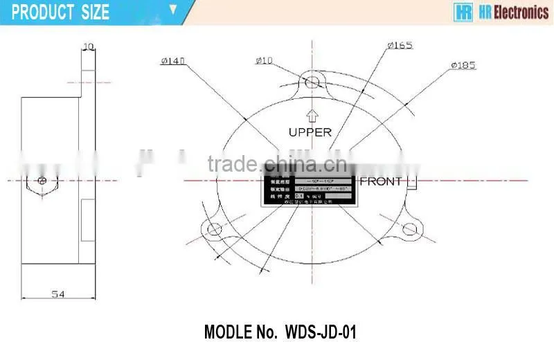 angle sensor/remote angle sensor WDS-JD-01