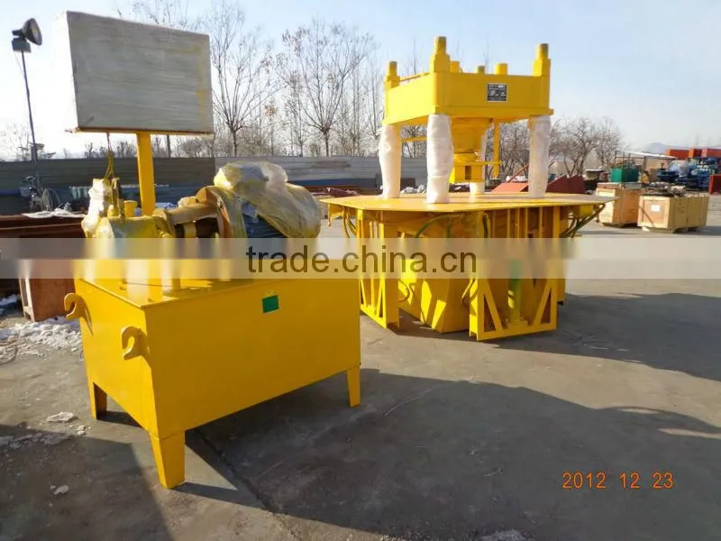 DY-150T hydraulic interlocking paving block machine / small interlock brick machine
