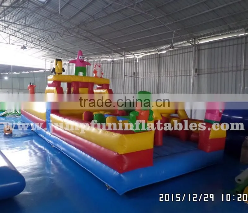 10X7 meter Inflatable jumping center park/High quality Inflatable Fun City for children happy bouncing park,Moonwalk park sale