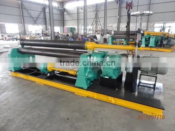 3 roller plate rolling machine w11-12*3000