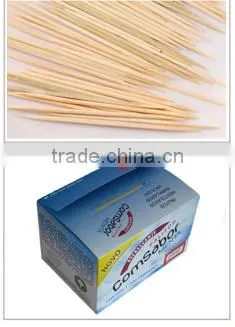 Cello individually wrapped wooden toothpick diameter 2.0mm
