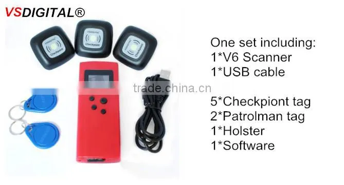 GPRS Real-time Guard Tour Time Attendance with Free Software