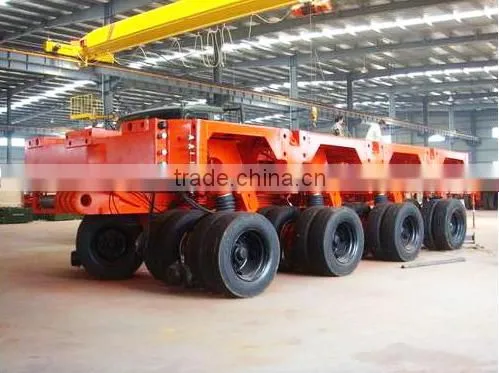 Multi axle lines hydraulic Self-propelled Modular Transporter