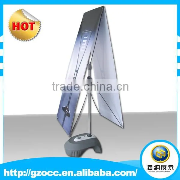 guangzhou manufacture windproof X banner stand