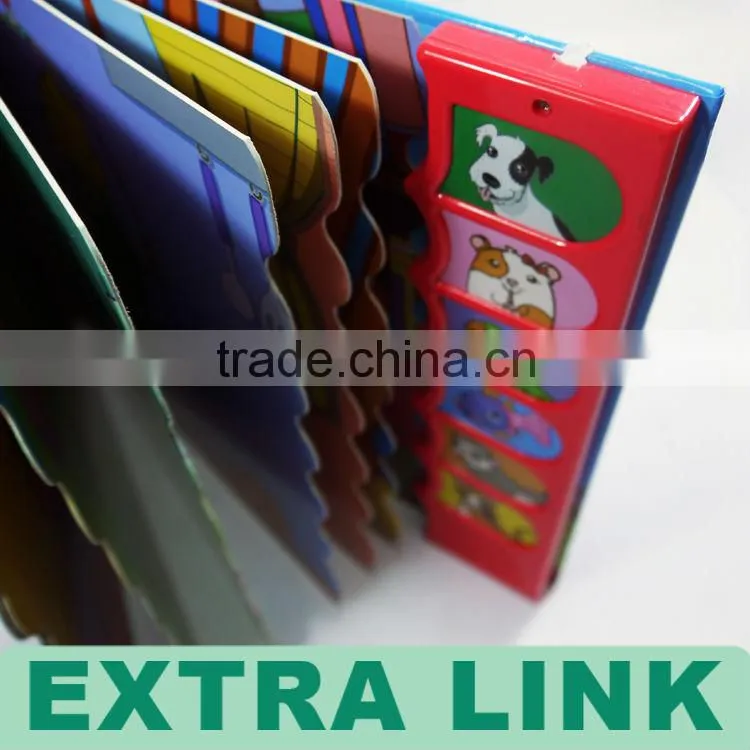 Professional High Quality Custom Coloring english talking pen book