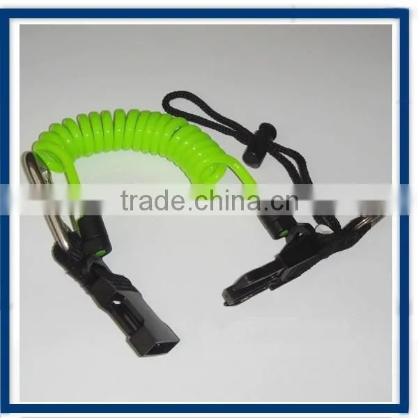 Stainless Wire Core Fishing Strech Lanyard Cord Secure Tool
