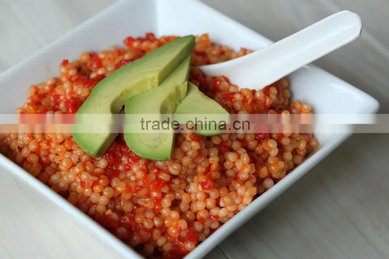Healthy Mediteranean Israeli Couscous. High quality M'hammes Thick grain 100% Durum Wheat semolina flour Bag 1Kg.