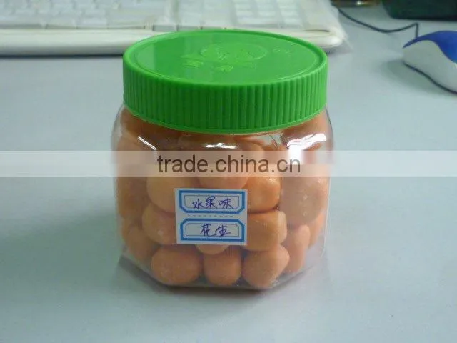 fruit flavor coated peanuts