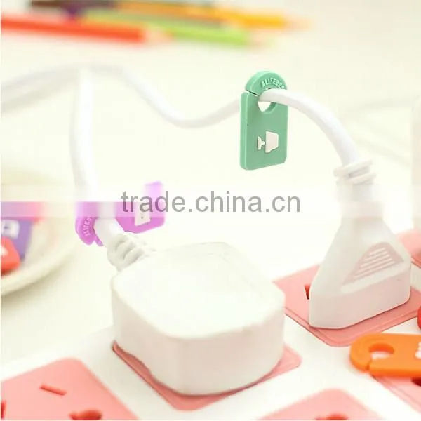 accessories for phones Colorful Silicone Cable Tie Tag silicone cable marker cable tie marker/tag/organizers