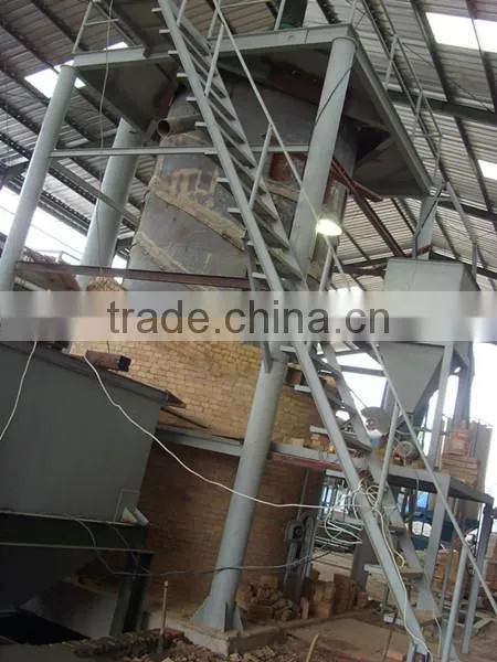 High-performance gypsum powder production line
