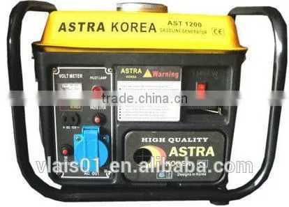 Astra 1kw Portable gasoline generator, 1.2kva petrol generator for home use, Astra Korea Mini generator AST1200