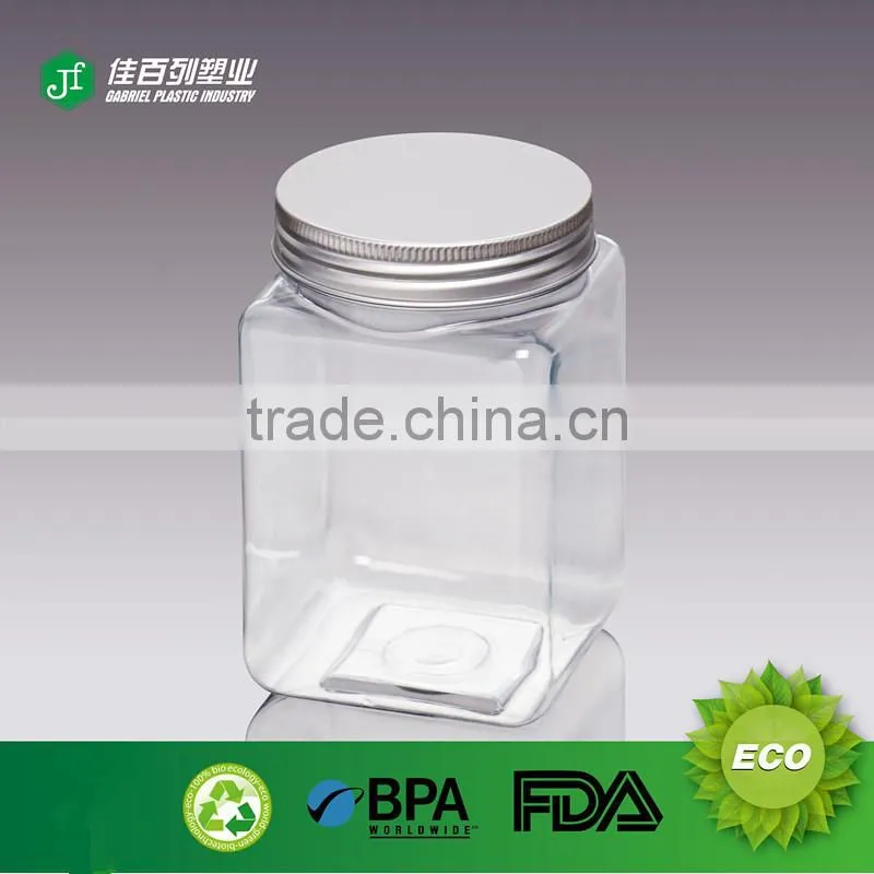 Factory price high quality 80ml Clear Plastic Jars manufacturer