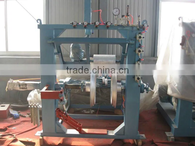 Tire retread & tire building machine for truck & car tires