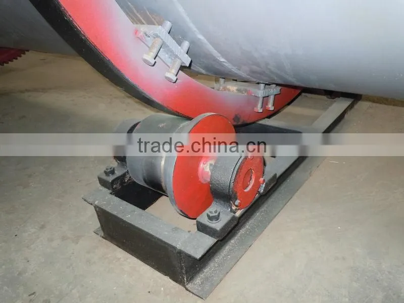 industrial hot air flow sawdust rotary dryer