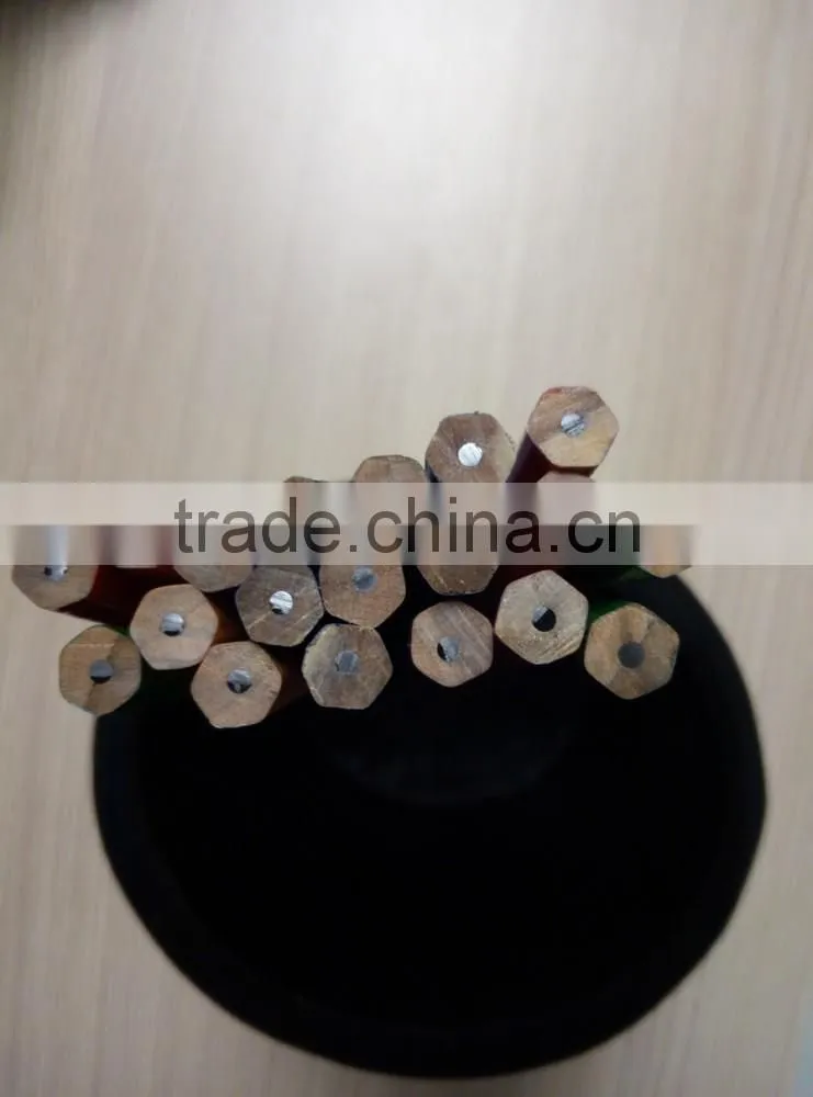 cheap wholesale wooden pencil with eraser