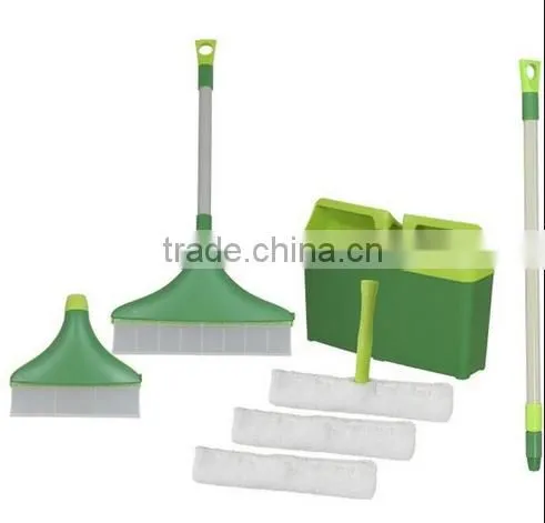 Greenwell 1 China Wholesale silicone long handled window cleaning brush