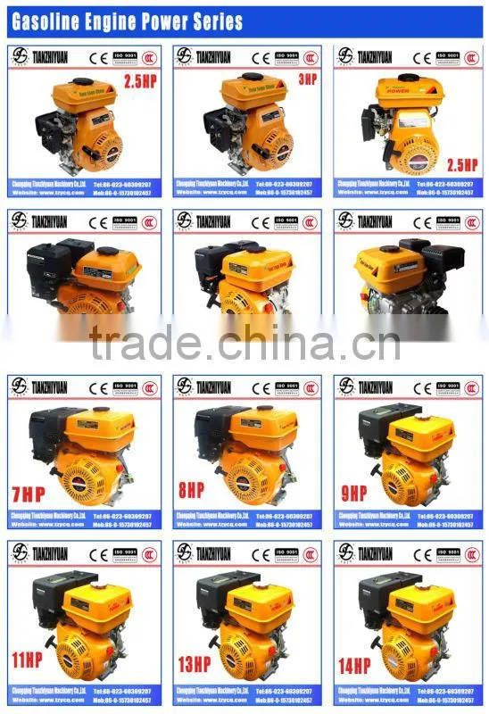 168F-1PGasoline Engine with single cylinder 4 stroke gasoline water pump price