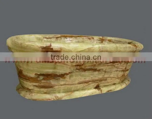 NATURAL STONE ONYX BATHTUBS COLLECTION