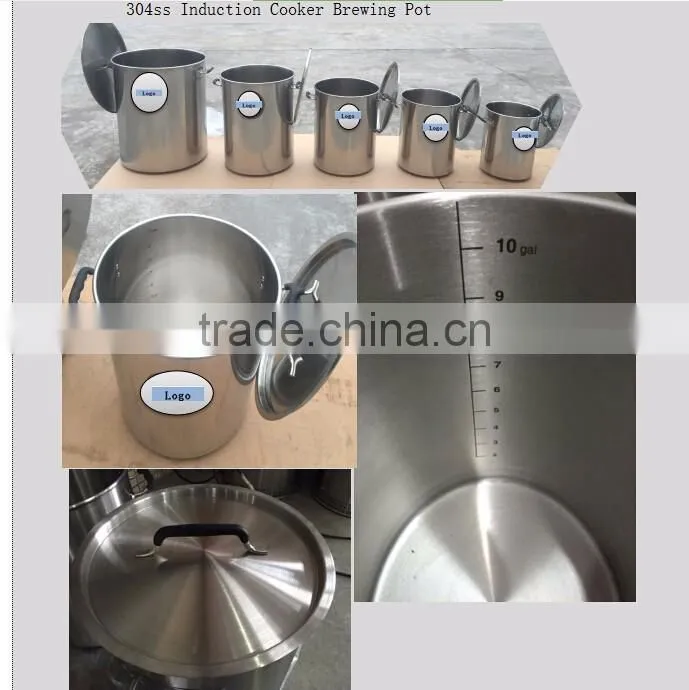 198Liter Commercial kitchen Cooking Pot