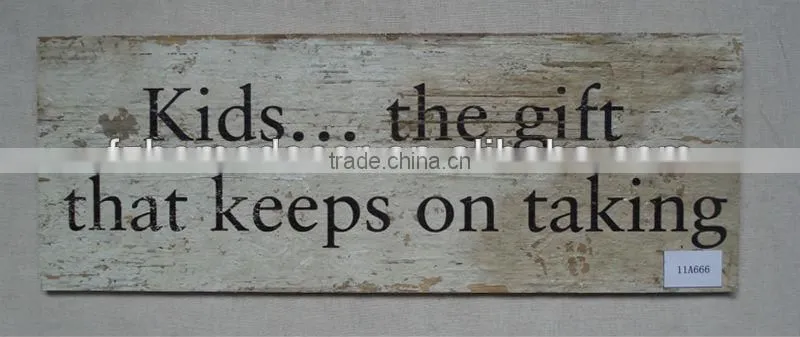 2016 new style ANTIQUE X'mas wooden sign, decorative wooden plaque