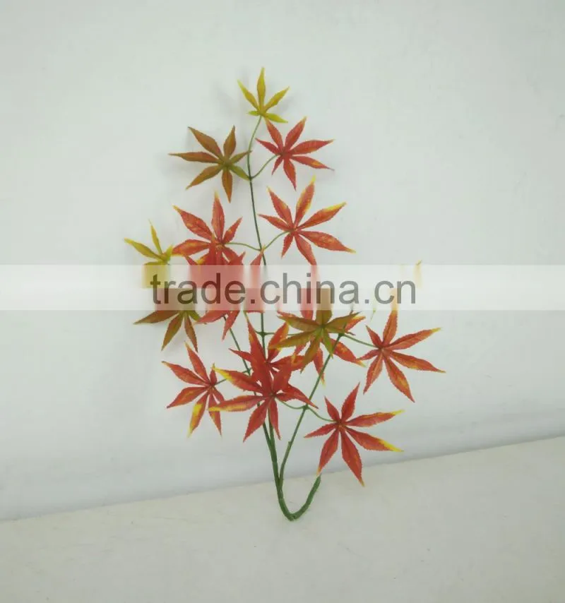 mini artificial maple leaf / fake leaves wholesale
