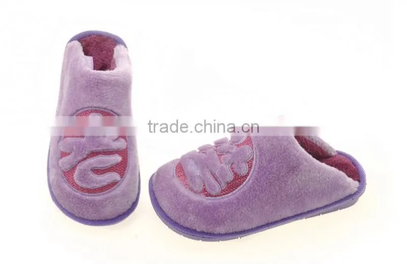 wholesale stock small order High quality coral fleece couple thermal shoes