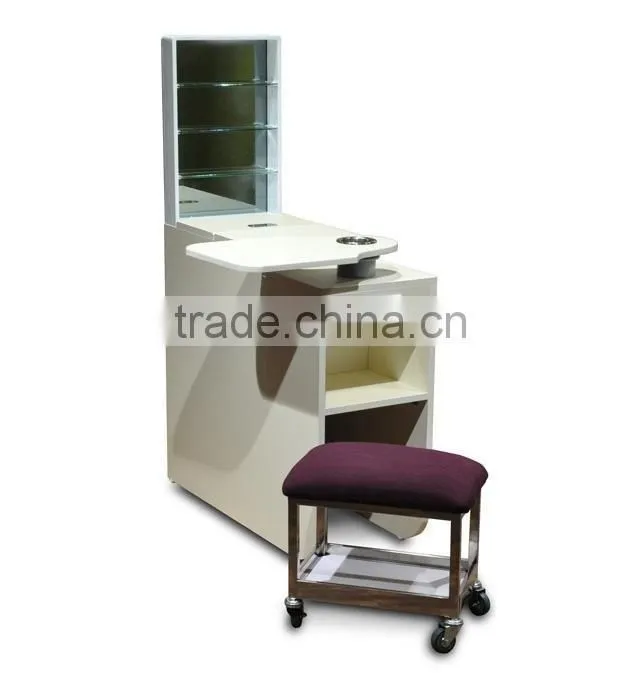 Spa pedicure nail cabinet with display TKN-D3M005-1