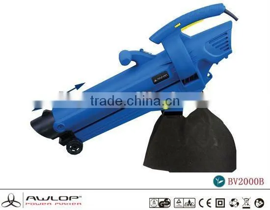2000W Electric Garden Leaf Blower &Vaccum / Garden tool