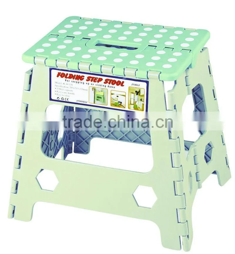 hot sale storage plastic foldable step stool