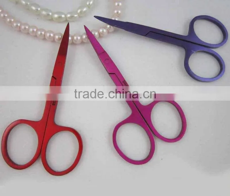 Colorful Pattern Stainless Steel Manicure Scissor