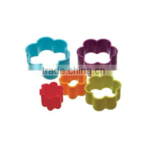 CC-6886 5-Piece flower shape cookie cutter / Cookie Tools