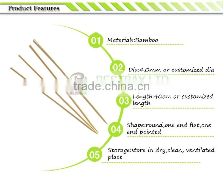 Wholesale High Quality skewer wholesale skewer shawarma/bamboo and wooden bbq skewer