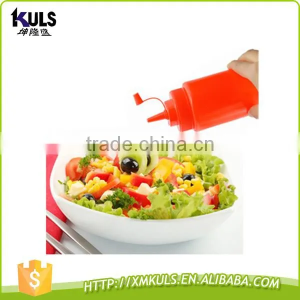 Hotel squeeze sauce salad jam squeeze bottle plastic ketchup bottle