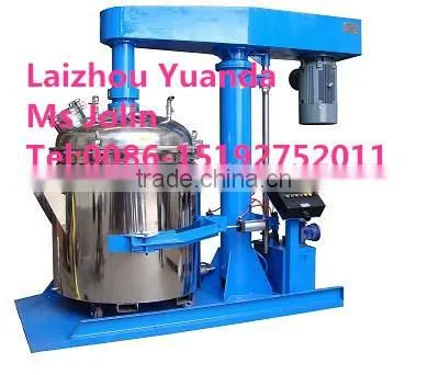 Automatic Lifting Vacuum Mixing Tank/Vacuum Dispersing Emulsion Tank