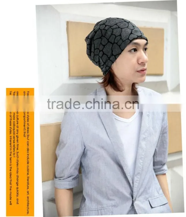 Fashion printing knitted hat