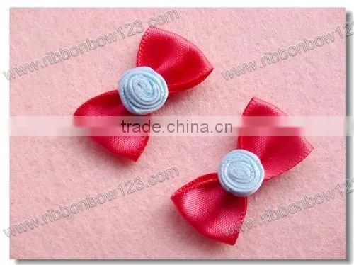 wholesale artificial satin ribbon flower