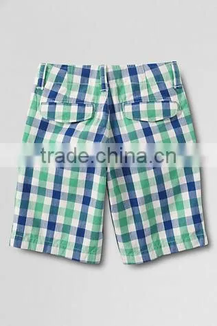 Canvas Capri Cargo Kids Shorts
