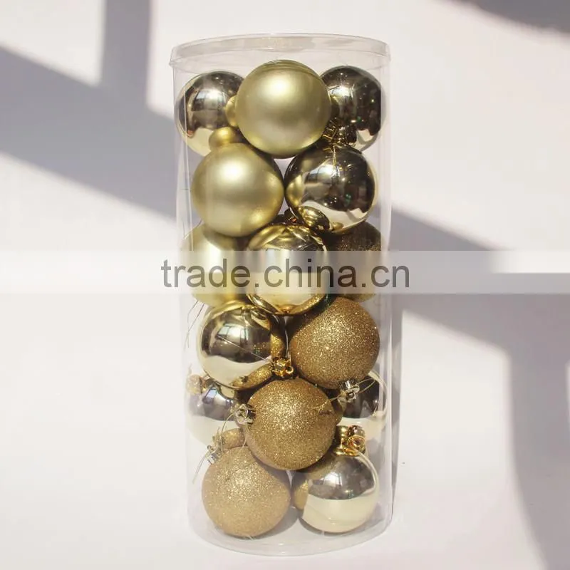 Christmas Decoration Supplies Type Colorful Custom Christmas Ball