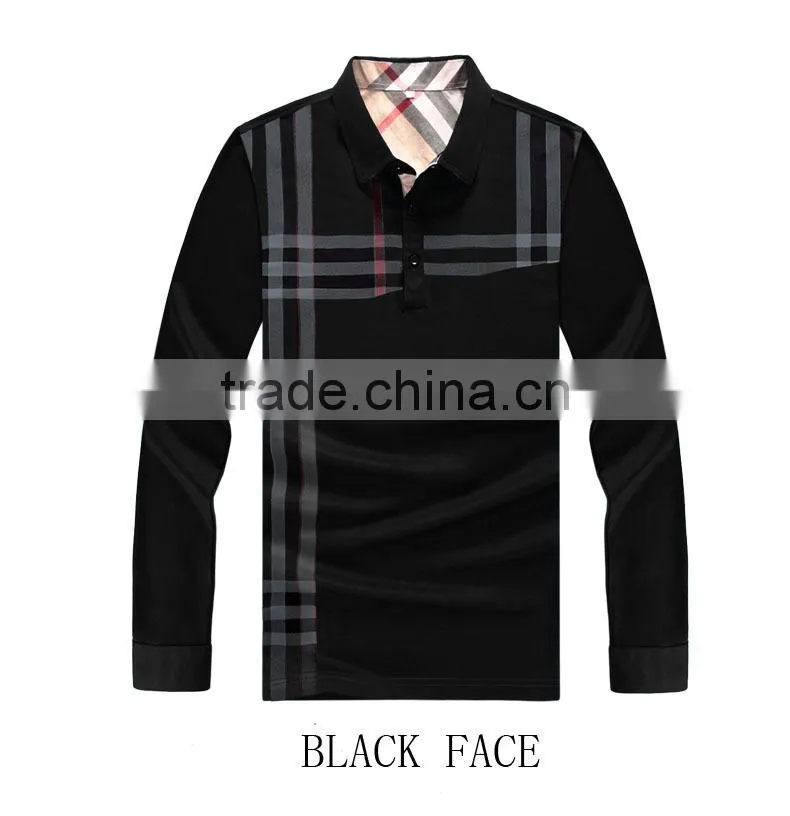 Men's long sleeve lapel Business and leisure fashion R0016