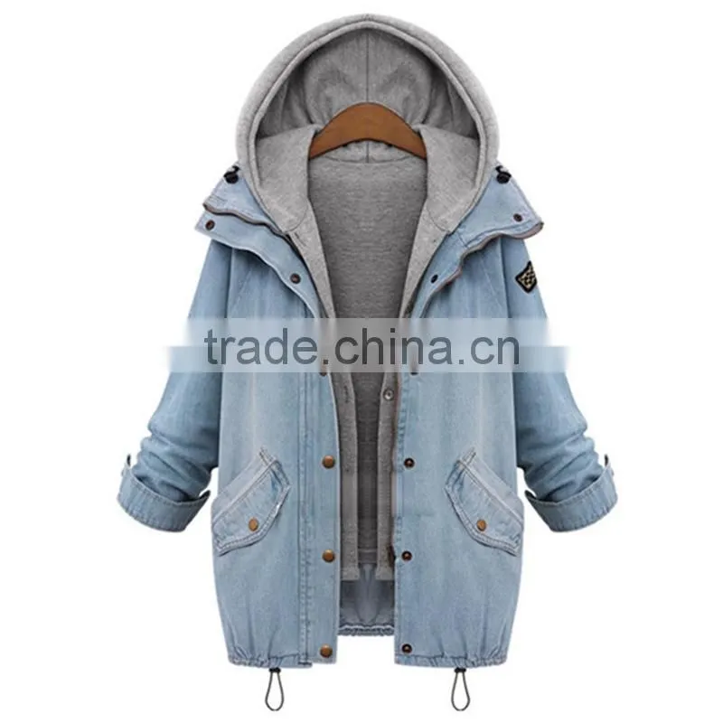 Fashion Womens Thicken Warm Winter Coat Hood Parka