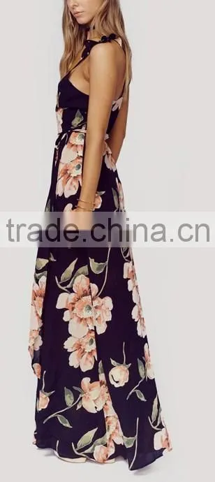 2017 Deep-V Sexy backless Lady dress