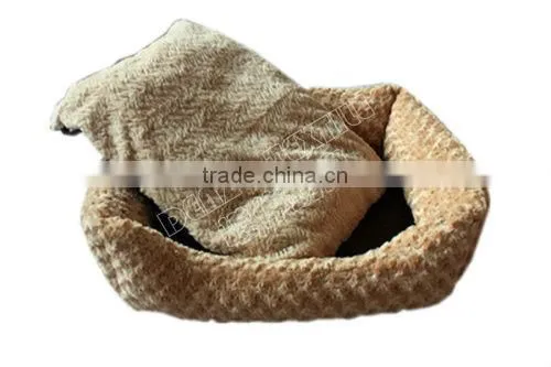 Super Short Velour dog bed