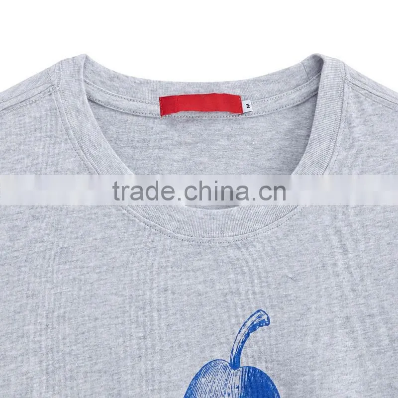 100% cotton custom print t-shirt with logo