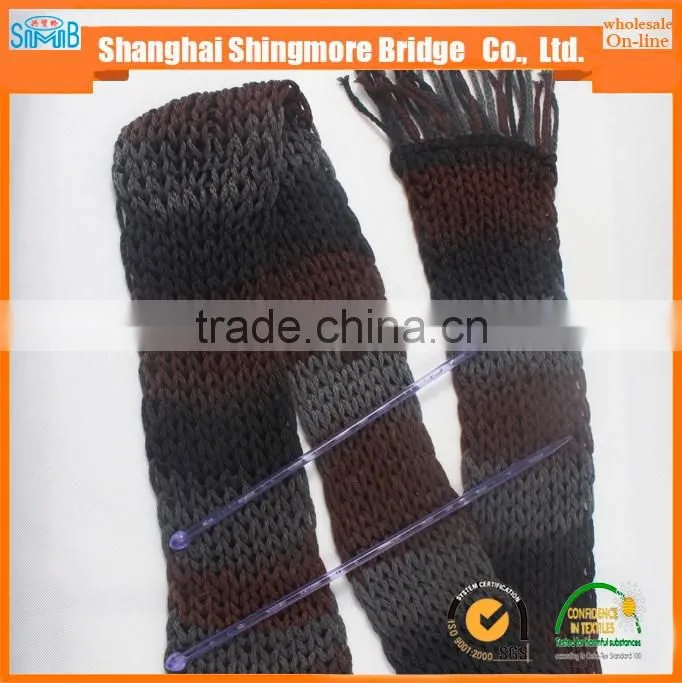 alibaba trade assurance yarn factory supply fancy yarn hand knitting acrylic tube yarn with 50g balls