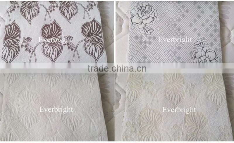 Various patterns high quality mattress Stretch Jacquard knit Fabric