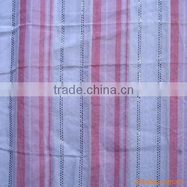 stripe printed flannel