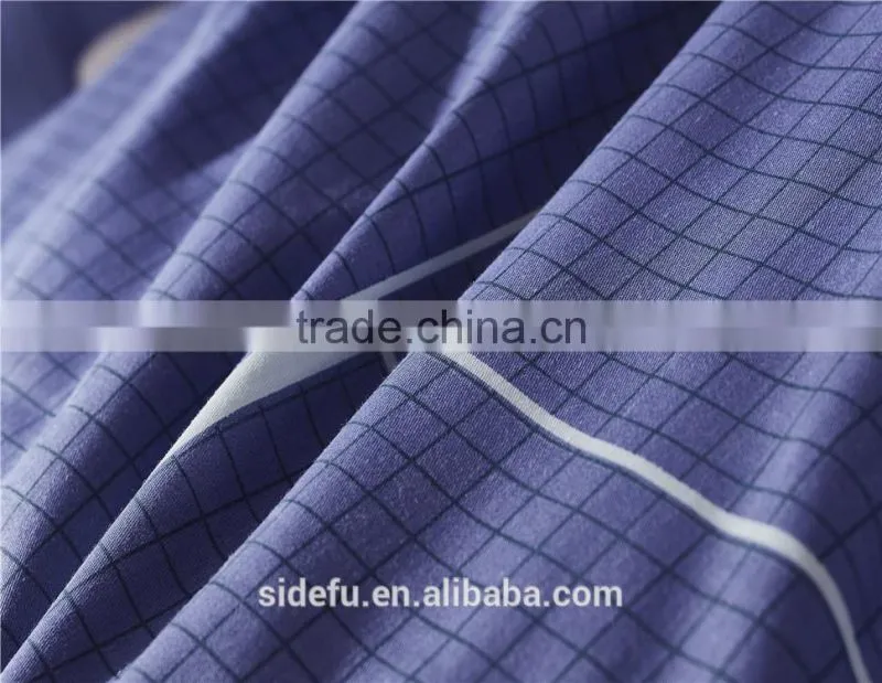 Wholesale Home Use Yarn Dyed Cotton Duvet Cover Sets