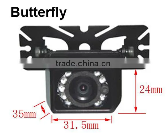 Night vision,Rearview For Cars,Butterfly Styles Car IR Camera