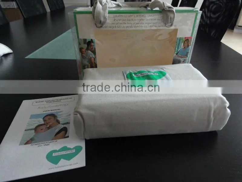 breathable UV protect and soft bamboo & organic cotton baby wrap
