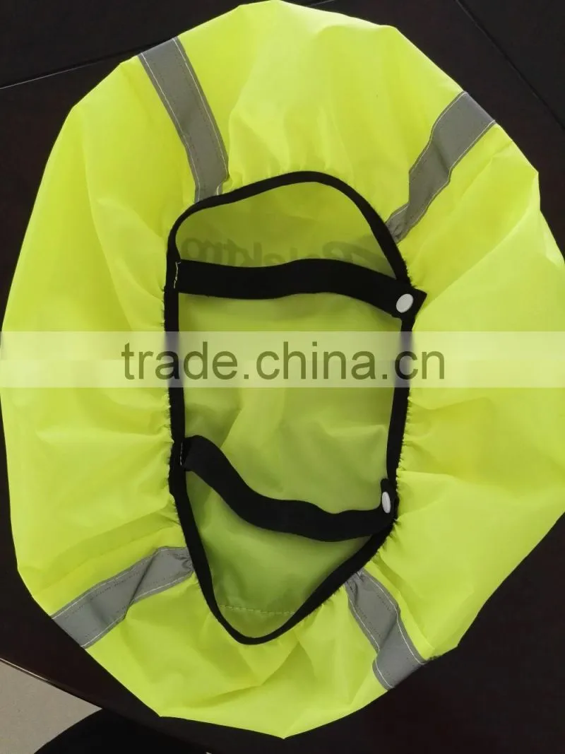 Hot Sale Fluorescent High Visible Waterproof Safety Reflective Backpack Cover